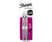 Sharpie Metallic Fine Point Permanent Markers, 2 Silver Markers (39108PP)