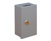 SteelMaster Drop-In Key Control Boxes, Keyed Differently, 4.38 x 7.25 x 3.25 Inches, Gray (201980001)