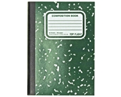 Top Flight Mini-Marble Composition Book, 80 Sheets, Narrow Rule, 4.5 x 3.25 Inches, 1 Book, Cover Color May Vary (41354)
