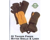 Trigger Finger Mittens with Liners
