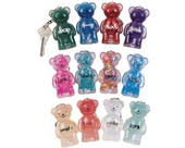 USA Wholesaler- 16488000-Jelly Bears Key Chain Case Pack 48