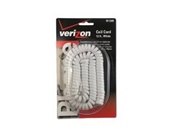 Verizon TL96175 12 Foot Coil Phone Cord (White)