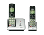 VTech CS6419-2 DECT 6.0 Cordless Phone, Silver/Black, 2 Handsets 
