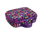 Lunch Box, Purple Triangles