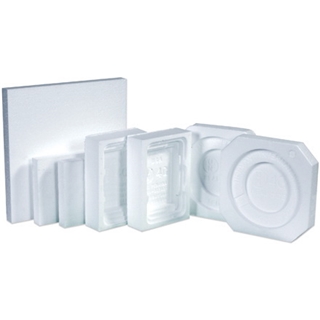 1 - 1 Gallon Plastic Jug Foam Insert (48 Per Case)