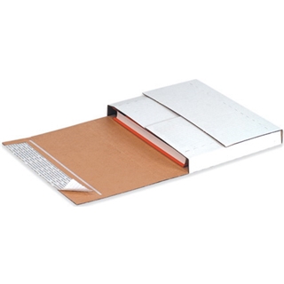 11 1/8" x 8 5/8" x 2" Deluxe Easy-Fold Mailers (25 Each Per Bundle)