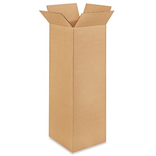 12" x 12" x 36" Tall Corrugated Boxes (Bundle of 15)