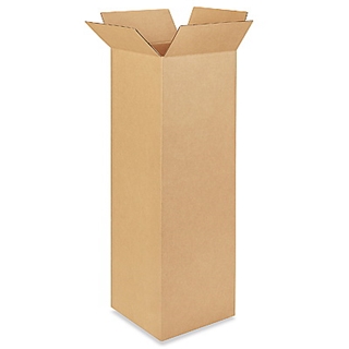 12" x 12" x 40" Tall Corrugated Boxes (Bundle of 15)