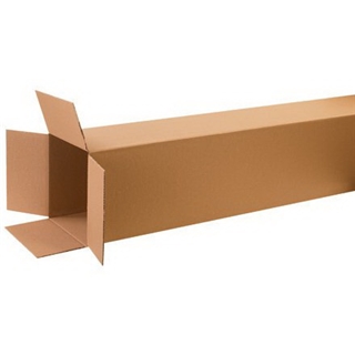 12" x 12" x 60" Tall Corrugated Boxes (Bundle of 10)
