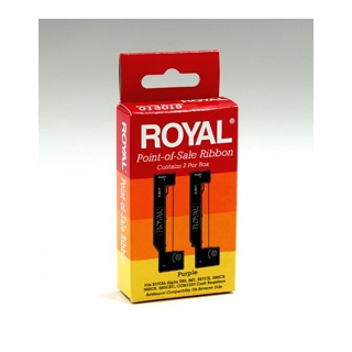 Royal 013019 Purple Nylon Cash Register Ribbon