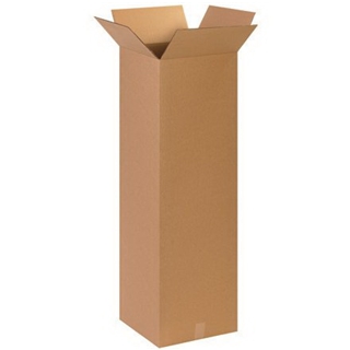 15" x 15" x 48" Tall Corrugated Boxes (Bundle of 10)