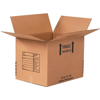18" x 18" x 24" Deluxe Packing Boxes (15 Each Per Bundle)