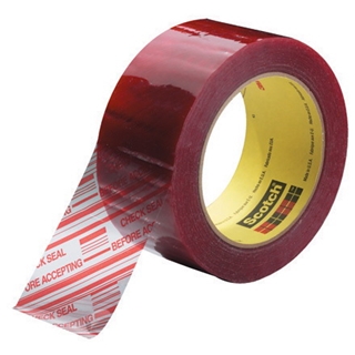 2" x 110 yds. Clear (6 Pack) 3M - 3779 Pre-Printed Carton Sealing Tape (6 Per Case)