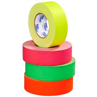 2" x 50 yds. Fluorescent Yellow (3 Pack) 11 Mil Gaffers Tape (3 Per Case)