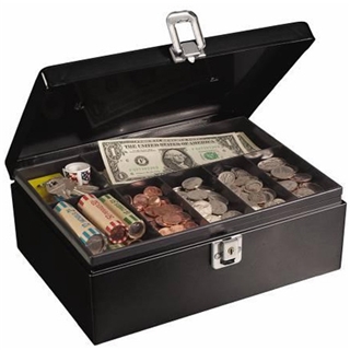 MMF Anti-Theft Security Cable Cash Box
