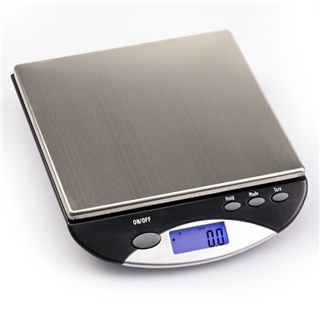 WeighMax 2820-2kg Digital Kitchen Scale with Stainless Steel Platform