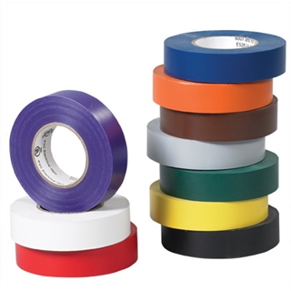 3/4" x 20 yds. Brown Electrical Tape (200 Per Case)