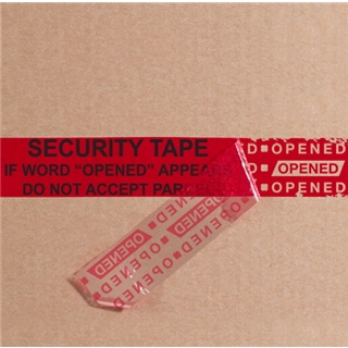 3" x 60 yds. Red Tape Logic™ Secure Tape (24 Per Case)