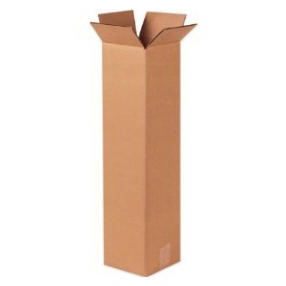 4" x 4" x 72" Tall Corrugated Boxes (Bundle of 15)