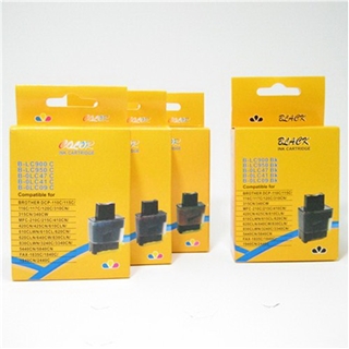 5 Pack Brother LC41 Compatible Ink Cartridges (2BK, 1C, 1M, 1Y) LC-41