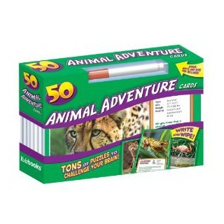 50 Cards Animal Adventure by Kidsbooks