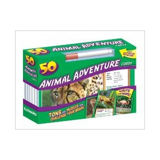 50 Cards Animal Adventure [Mass Market Paperback] [Oct 03, 2011] Kidsbooks