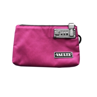 5x8 Locking Zipper Pouch - Pink - Vaultz - VZ00471