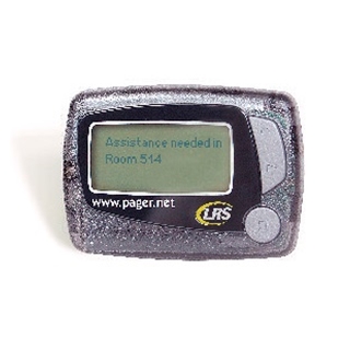4 - Line Alpha-Numeric Staff Pager - Battery Operated