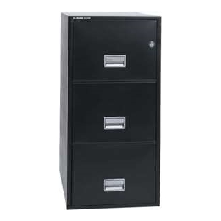 Sentry 3G3131 3 Three Drawer 31" Deep Fire And Water Resistant Vertical Legal File