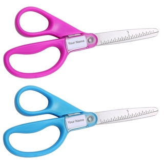 Stanley Minnow 5-Inch Pointed Tip Kids Scissors, Assorted Colors - Pack of 2 (SCI5PT-2PK)