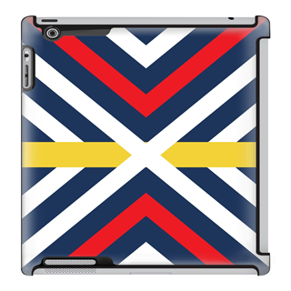 Uncommon LLC X Stripes Deflector Hard Case for iPad 2/3/4 (C0010-FE)