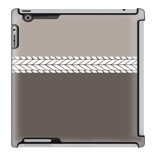 Uncommon LLC Deflector Hard Case for iPad 2/3/4, Block Knit Stone (C0010-QC)