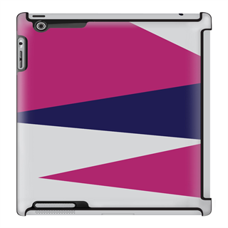Uncommon LLC Deflector Hard Case for iPad 2/3/4 - Block Zig Zag Gray (C0060-HU)