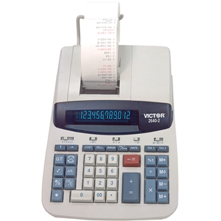 12 Digit Heavy Duty Commercial Calculator with Left Side Total and Equals Plus Logic
