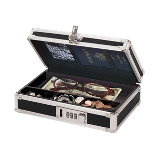 Locking Mini Cash Box - Black - VZ00304