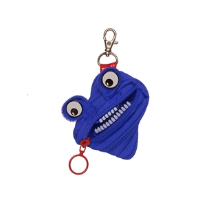 ZIPIT Monster Mini Pouch Coin Purse, Royal Blue
