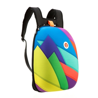 Shell Backpack, Colorful triangles