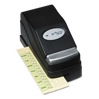 Acroprint : PD100 Electric Payroll Recorder, Black/Silver - Sold as 2 Packs