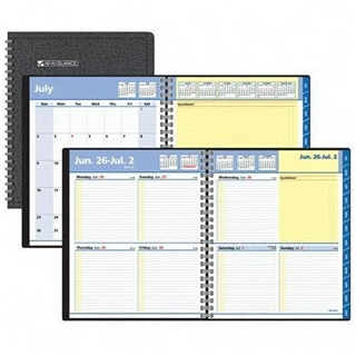 AT-A-GLANCE QuickNotes School Year Appointment Book, 8 x 10, Black
