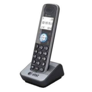 AT&T 86009 DECT 6.0 Cordless Phone Accessory Handset, Black/Silver, 1 Accessory Handset