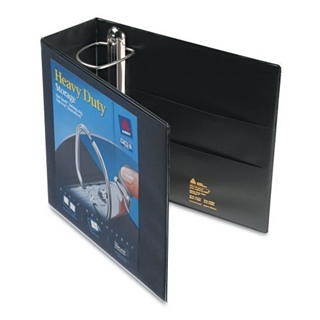 Avery Nonstick Heavy-Duty EZD Reference View 4 Inch Black Binder (79604)