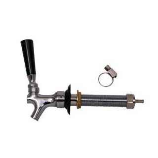 Beer Faucet and 5" Shank Combo