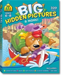 Big Hidden Pictures & More Workbook