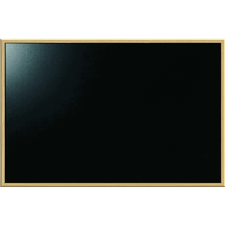 Board Dudes 23" x 35" Chalk Board with Oak Style Frame (9184BDUA-6)