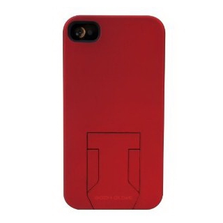 Body Glove iPhone 4 and iPhone 4S Soft Touch Cell Phone Case with Hideaway Stand - Red (9235201)