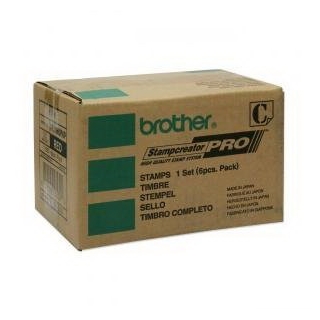 Brother Stamp 14x38mm .54 X 1.49 Inches Brt-pr1438r6p Red