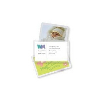 Business Card Size Laminating Pouches 2 1/4 x 3 3/4, 10 Mil, 100/Pack (FEL52058)