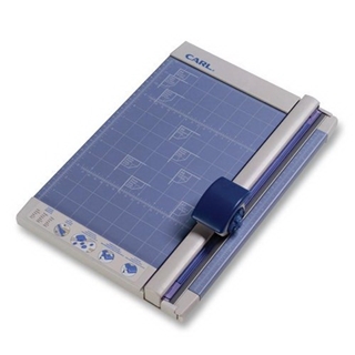Carl 12200 Bidex Professional 10-Sheet Rotary Trimmer, Metal Base, 12 x 11