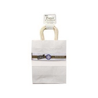 Darice Paper Crafter Bag 8"x 10.25" Value Pack White