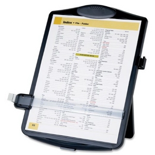 Easel Document Holders, Adjustable, 10 x 2 x 14 Inches, Black